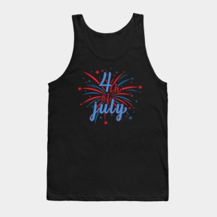 4th of july fireworks Tank Top